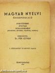 Magyar nyelvi összefoglaló