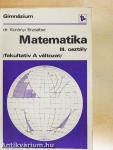 Matematika III.