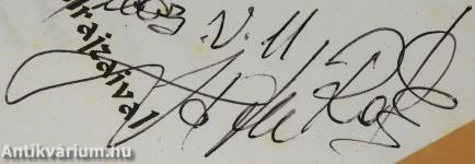 József Attila az iskolában (dedikált példány)