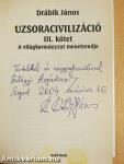 Uzsoracivilizáció III. (dedikált példány)