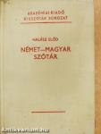 Német-magyar szótár