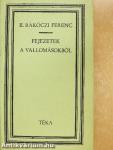 Fejezetek a vallomásokból
