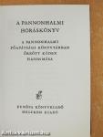A pannonhalmi hóráskönyv I-II.