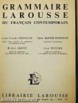 Grammaire Larousse du francais contemporain