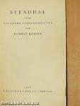 Stendhal oder das Leben eines Egotisten