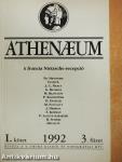 Athenaeum 1992. I. kötet 3. füzet