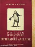 Précis d'Histoire de la Littérature Anglaise
