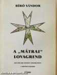 A "mátrai" lovagrend