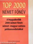 Top 2000 német főnév