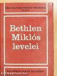 Bethlen Miklós levelei I-II.