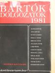 Bartók-dolgozatok 1981