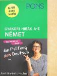 Gyakori hibák a-z német