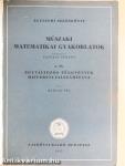 Műszaki matematikai gyakorlatok A. III.
