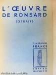 L'Oeuvre de Ronsard