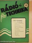 Rádió és filmtechnika 1950. november