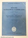 Műszaki matematikai gyakorlatok A. III.