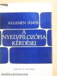 A nyelvfilozófia kérdései