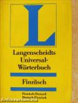 Langenscheidts Universal-Wörterbuch Finnisch