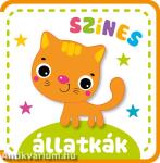 Színes állatkák - szivacskönyv