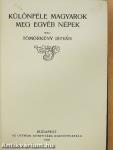 Különféle magyarok meg egyéb népek