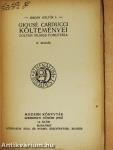 Giousé Carducci költeményei