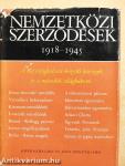 Nemzetközi szerződések 1918-1945