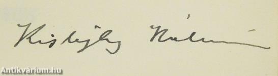 Hódolat (dedikált példány)