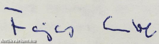 Jó estét nyár, jó estét szerelem (dedikált példány)