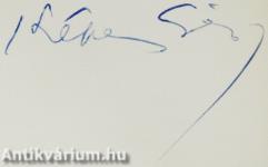 A mindenség énekei (dedikált példány)