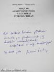 Magyar alkotmányosság az európai integrációban (dedikált példány)