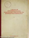 A Magyar Népköztársaság fontosabb törvényei és kormányhatározatai
