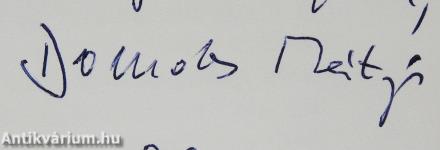 A porlepte énekes (dedikált példány)