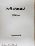 Mitt dokument