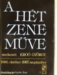 A hét zeneműve 1986. október-1987. szeptember