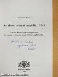 Az abrudbányai tragédia, 1849 (dedikált példány)