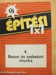 Beton és vasbeton munka