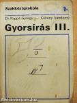 Gyorsírás III.