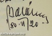 A magyar földmérés és térképészet (kétszeresen dedikált példány)