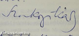 Álomirodalom (dedikált példány)