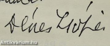 Tegnapi újművészek (dedikált példány)