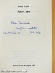 Áprily Lajos (dedikált példány)