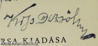 Költemények két kötetben (dedikált példány)