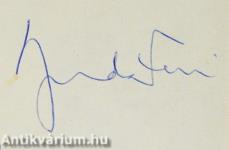 Csönd, ének, csönd... (kétszeresen dedikált példány)