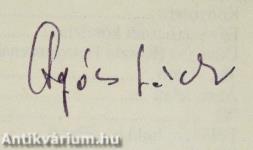 Csönd, ének, csönd... (kétszeresen dedikált példány)