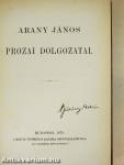 Arany János prozai dolgozatai