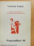 Veterán tenisz - Programfüzet '98