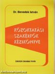 Közoktatási szakértők kézikönyve
