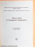 Who's Who In Hungarian Geography