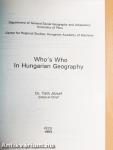Who's Who In Hungarian Geography