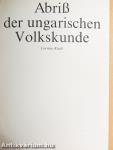 Abriß der ungarischen Volkskunde